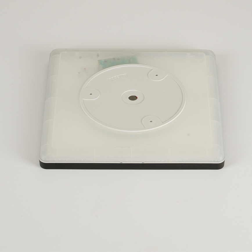 Brilagi - LED Laevalgusti vannituppa ULTRA SLIM LED/24W/230V 42x42 cm must IP54