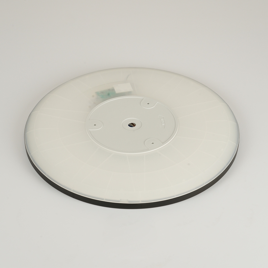 Brilagi - LED Laevalgusti vannituppa ULTRA SLIM LED/24W/230V d. 42 cm must IP54