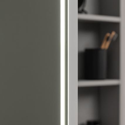 BRILAGI - LED-valgustusega vannitoa peegelkapp AVOLA SINGLE 75x70 cm