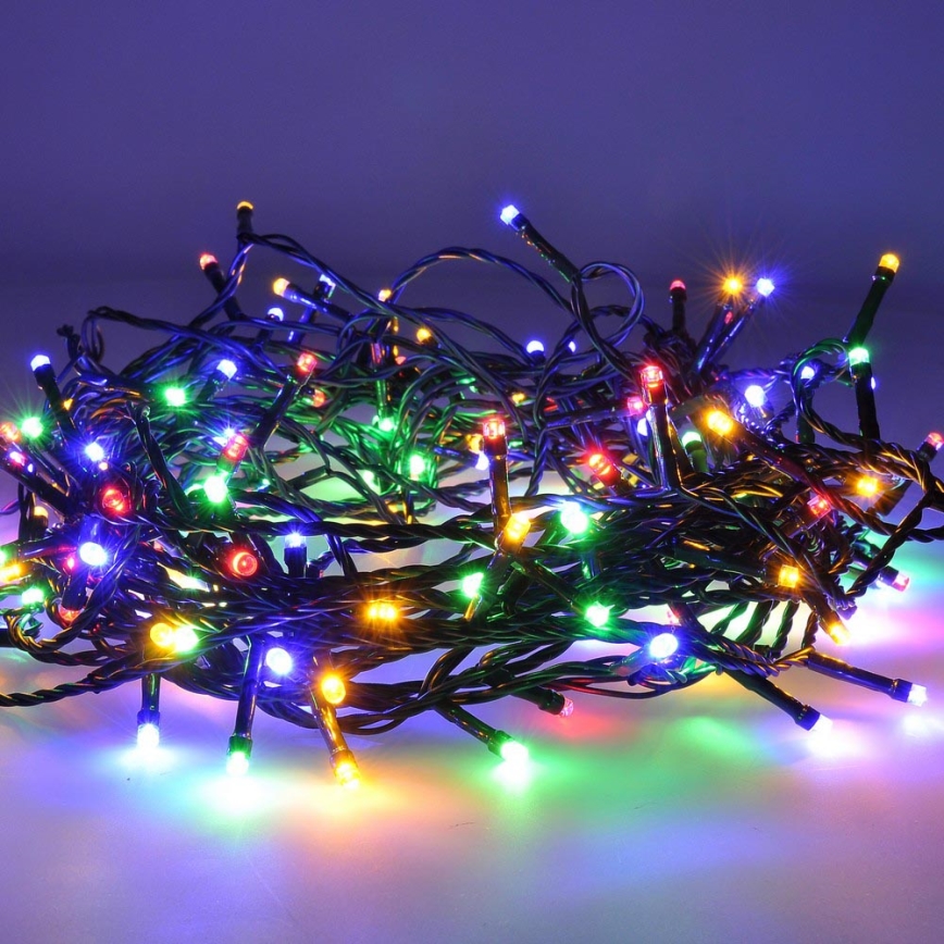 Brilagi - LED Väli jõuluteemaline valguskett 150xLED/8 funktsiooni 18 m IP44 mitmevärviline