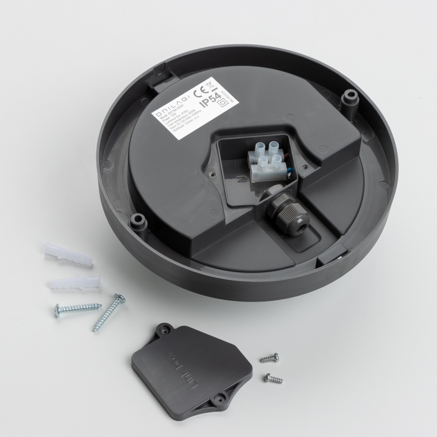 Brilagi - LEd Väli laevalgusti LED/13W/230V d. 17 cm IP54 antratsiit