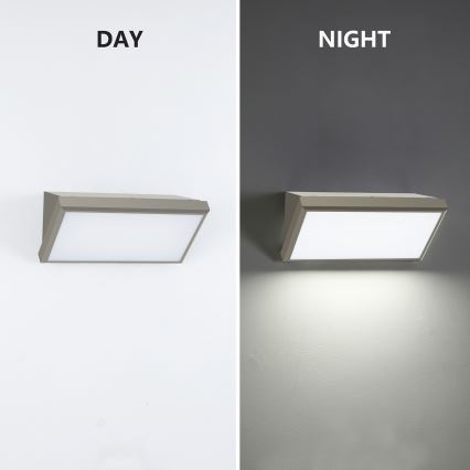 Brilagi - LED Väli seinavalgusti koos anduriga TRIANGLE LED/20W/230V hall IP65