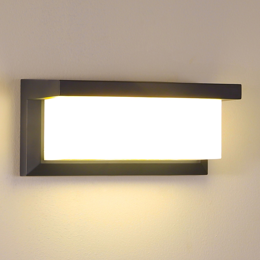 Brilagi - LED Väli seinavalgusti BRICKY LED/12W/230V antratsiit IP54