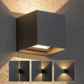 Brilagi - LED Väli seinavalgusti CUBE LED/6W/230V hall IP54