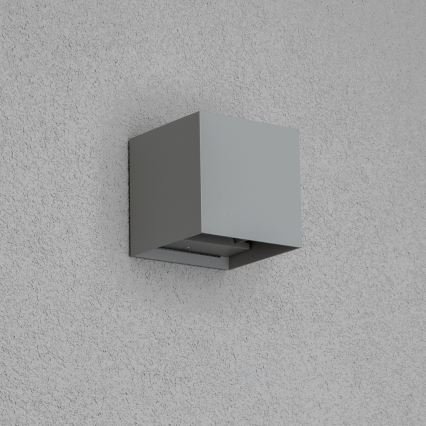 Brilagi - LED Väli seinavalgusti CUBE LED/6W/230V hall IP54