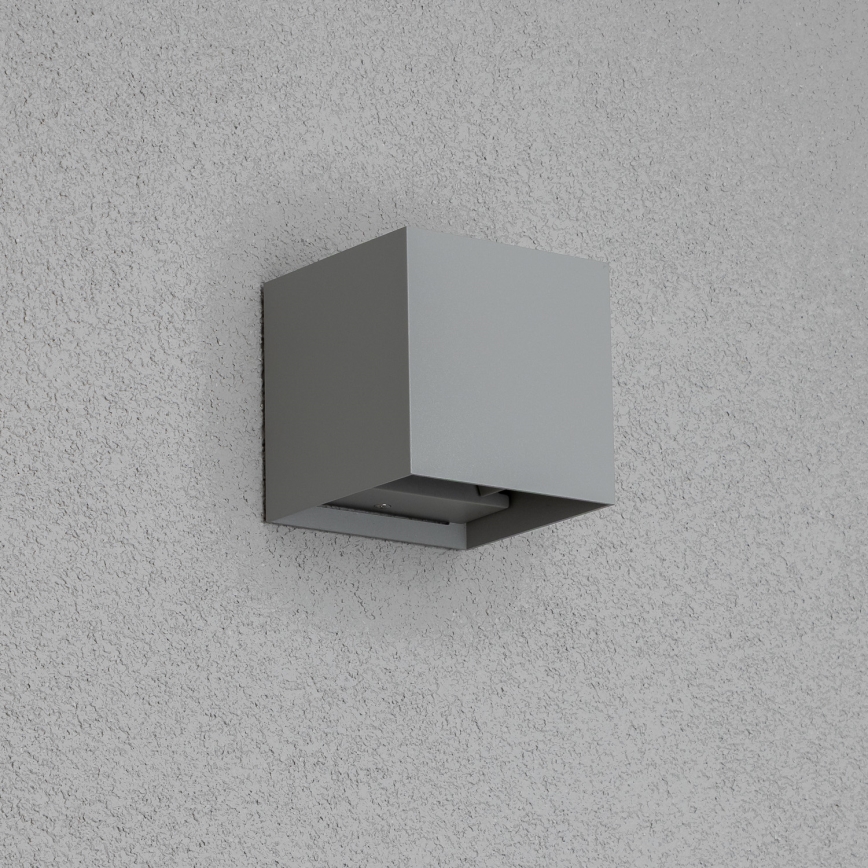 Brilagi - LED Väli seinavalgusti CUBE LED/6W/230V hall IP54