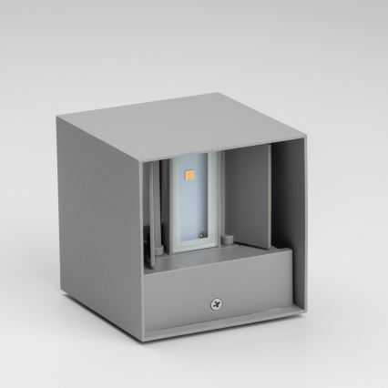 Brilagi - LED Väli seinavalgusti CUBE LED/6W/230V hall IP54