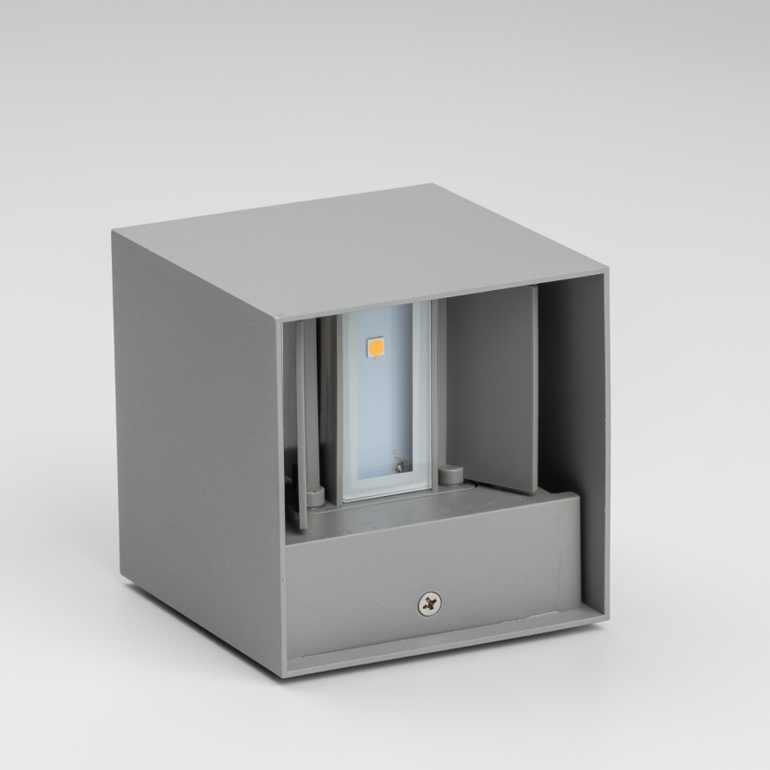 Brilagi - LED Väli seinavalgusti CUBE LED/6W/230V hall IP54