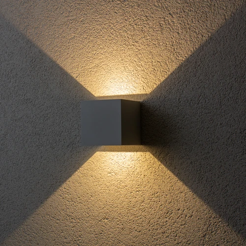 Brilagi - LED Väli seinavalgusti CUBE LED/6W/230V hall IP54