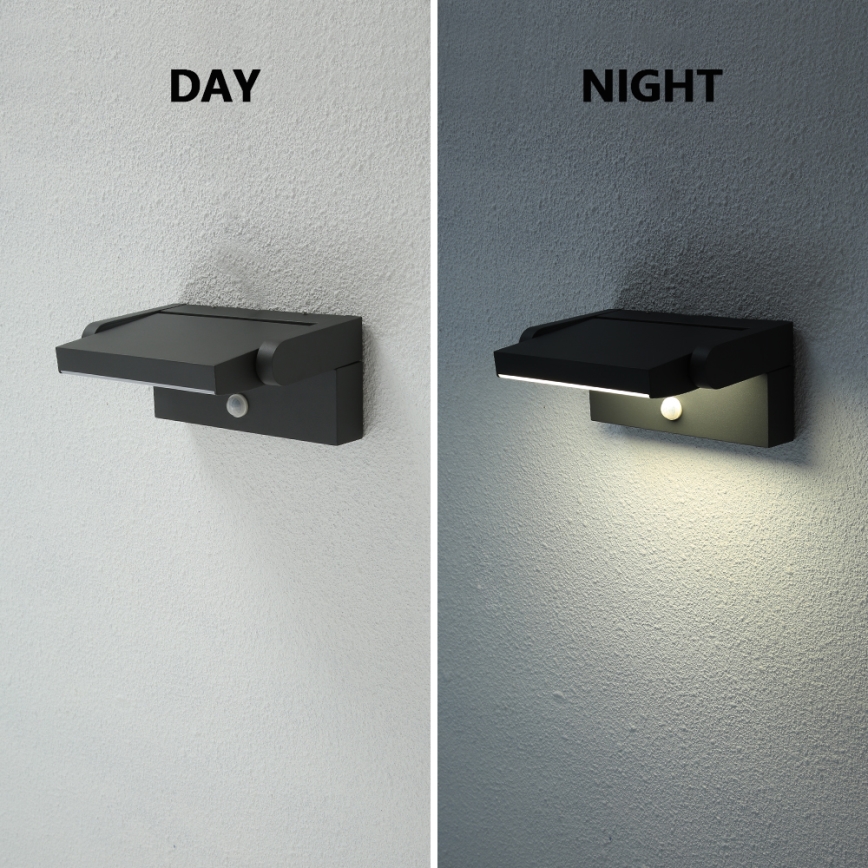 Brilagi - LED Väli seinavalgusti koos anduriga ANKLE LED/12,5W/230V IP54