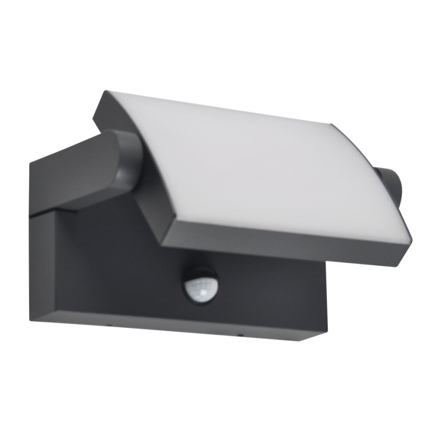 Brilagi - LED Väli seinavalgusti koos anduriga ANKLE LED/18W/230V 3000K IP65 antratsiit