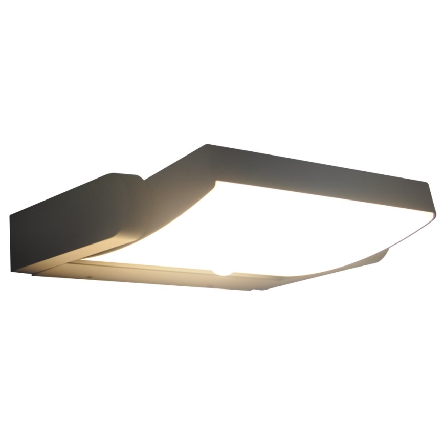 Brilagi - LED Väli seinavalgusti koos anduriga ANKLE LED/18W/230V 3000K IP65 antratsiit