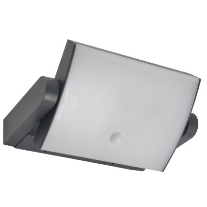 Brilagi - LED Väli seinavalgusti koos anduriga ANKLE LED/18W/230V 4000K IP65 antratsiit