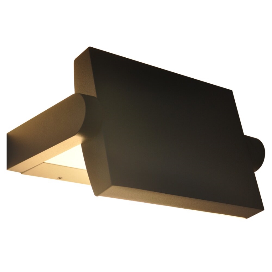 Brilagi - LED Väli seinavalgusti koos anduriga ANKLE LED/18W/230V 4000K IP65 antratsiit