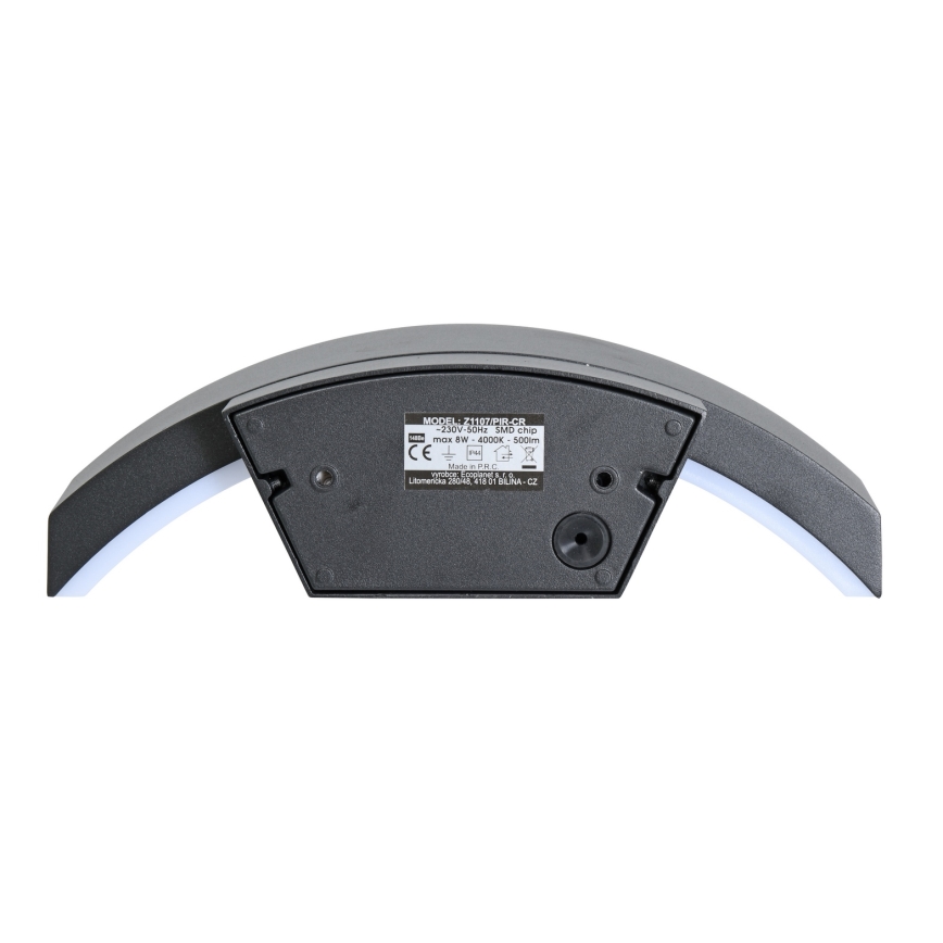Brilagi - LED Väli seinavalgusti koos anduriga ARCELO LED/8W/230V IP54