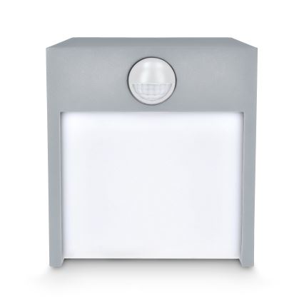 Brilagi - LED Väli seinavalgusti koos anduriga TERNI LED/12W/230V hall IP44