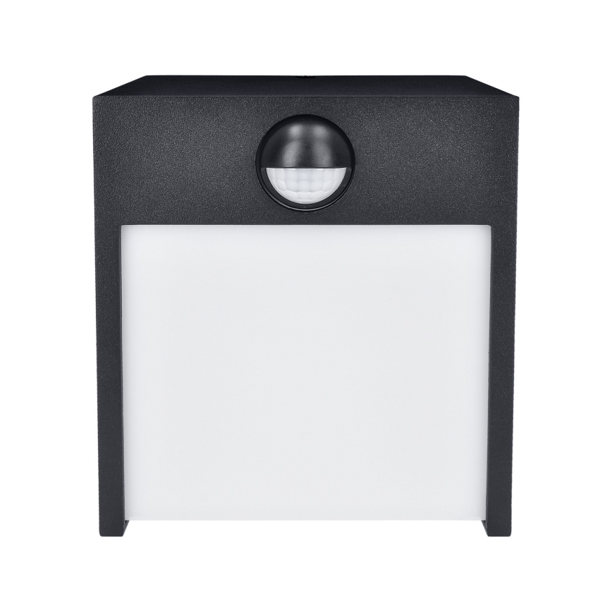 Brilagi - LED Väli seinavalgusti koos anduriga TERNI LED/12W/230V must IP44