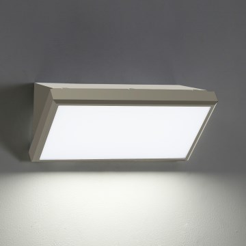 Brilagi - LED Väli seinavalgusti koos anduriga TRIANGLE LED/20W/230V hall IP65
