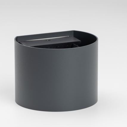 Brilagi - LED Väli seinavalgusti RONDO LED/6W/230V antratsiit IP54