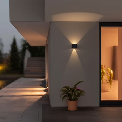 Brilagi - LED Väli seinavalgusti RONDO LED/6W/230V antratsiit IP54