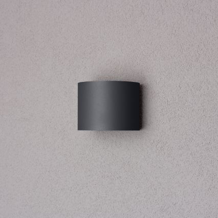 Brilagi - LED Väli seinavalgusti RONDO LED/6W/230V antratsiit IP54