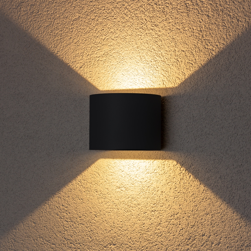 Brilagi - LED Väli seinavalgusti RONDO LED/6W/230V antratsiit IP54
