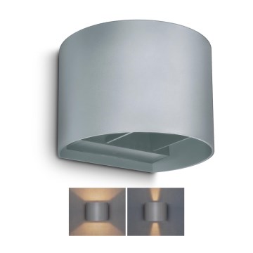 Brilagi - LED Väli seinavalgusti RONDO LED/6W/230V hall IP54