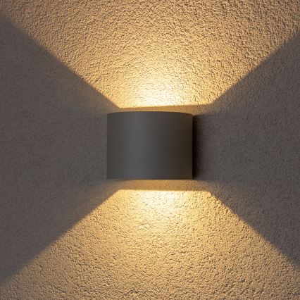 Brilagi - LED Väli seinavalgusti RONDO LED/6W/230V hall IP54