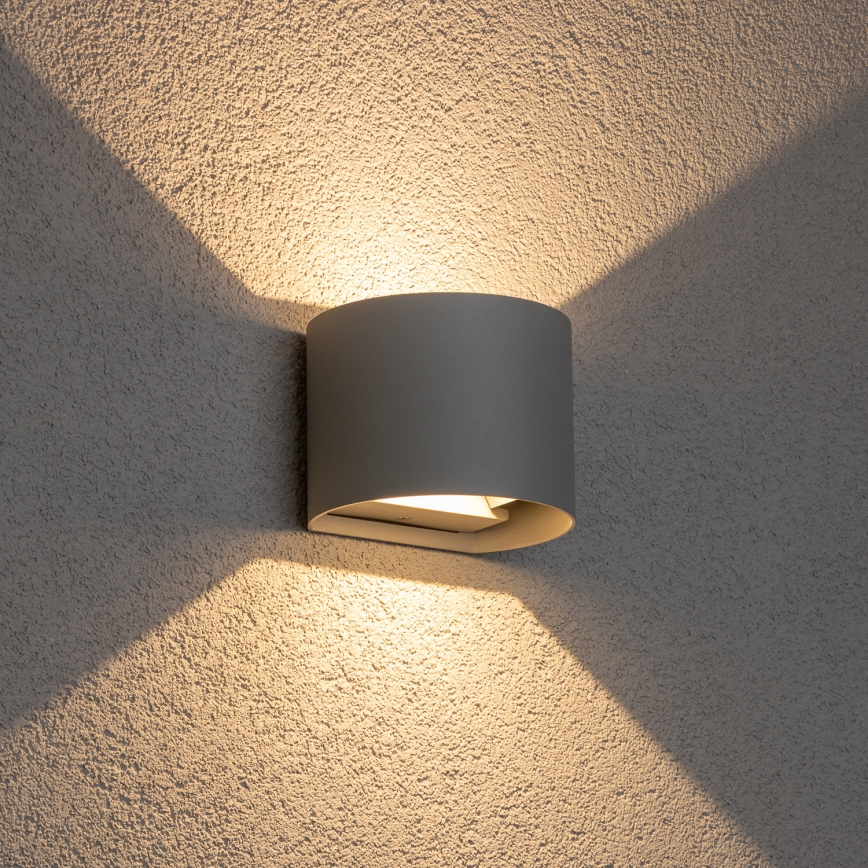 Brilagi - LED Väli seinavalgusti RONDO LED/6W/230V hall IP54