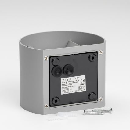 Brilagi - LED Väli seinavalgusti RONDO LED/6W/230V hall IP54