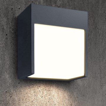 Brilagi - LED Väli seinavalgusti TERNI LED/12W/230V antratsiit IP44