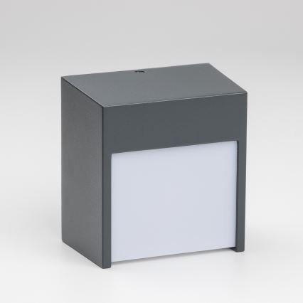 Brilagi - LED Väli seinavalgusti TERNI LED/12W/230V antratsiit IP44