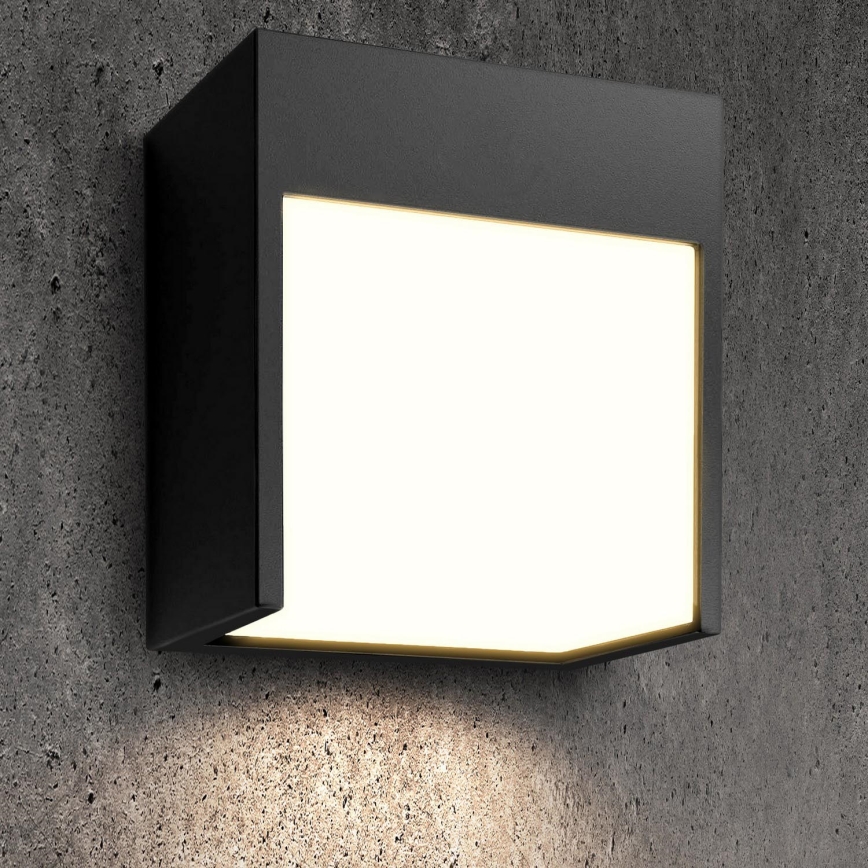 Brilagi - LED Väli seinavalgusti TERNI LED/12W/230V must IP44