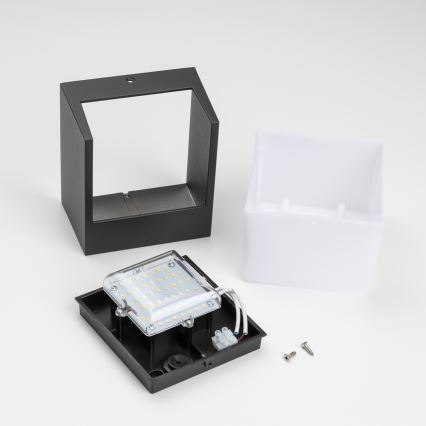 Brilagi - LED Väli seinavalgusti TERNI LED/12W/230V must IP44