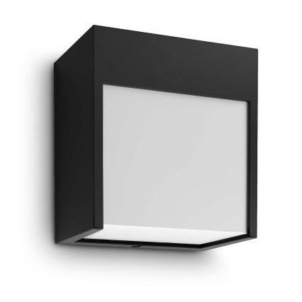 Brilagi - LED Väli seinavalgusti TERNI LED/12W/230V must IP44