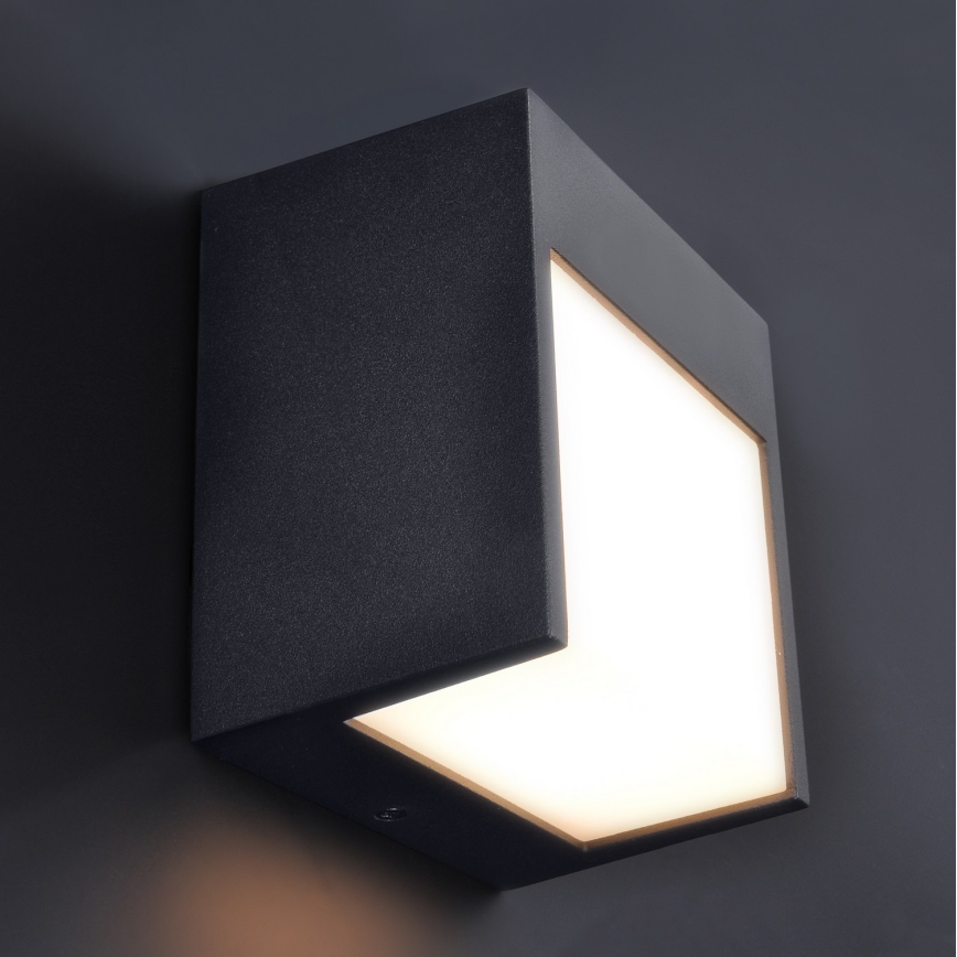 Brilagi - LED Väli seinavalgusti TERNI LED/12W/230V must IP44
