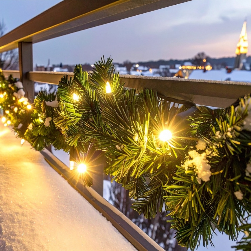 Brilagi - LED välijõulukaunistus GIRLANDA 80xLED/230V 500 cm IP44