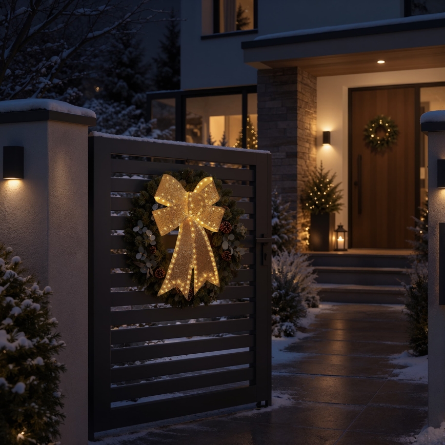 BRILAGI - LED välijõulukaunistus LED/3,3W/230V IP44 kuldne vibu