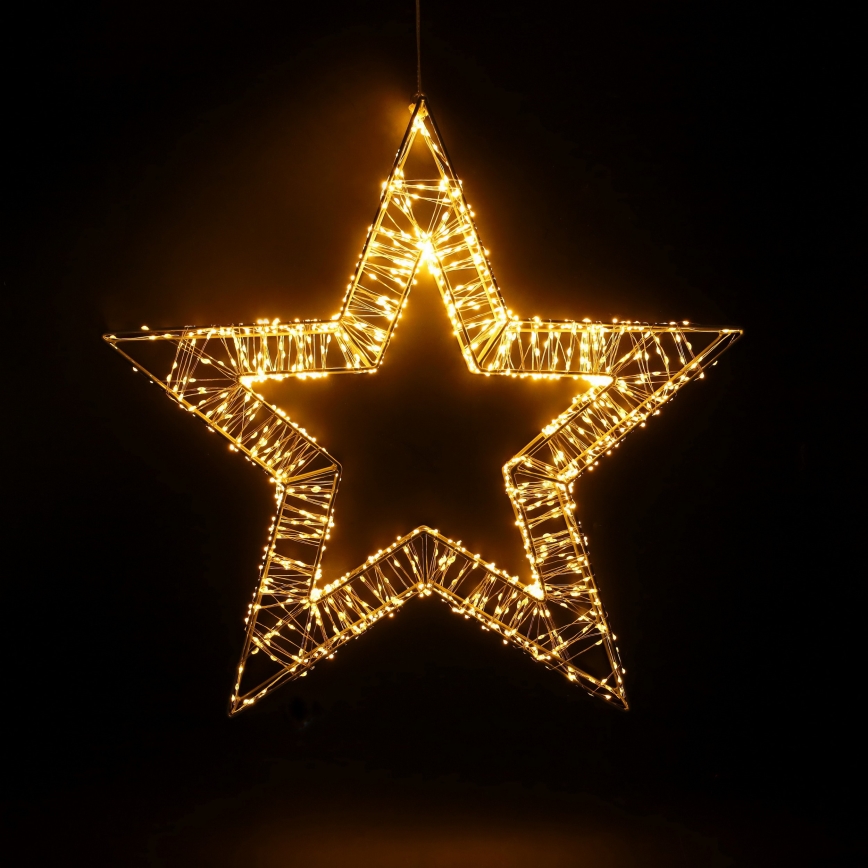 Brilagi - LED välijõulukaunistus LED/6W/230V IP44 50x48 cm täht