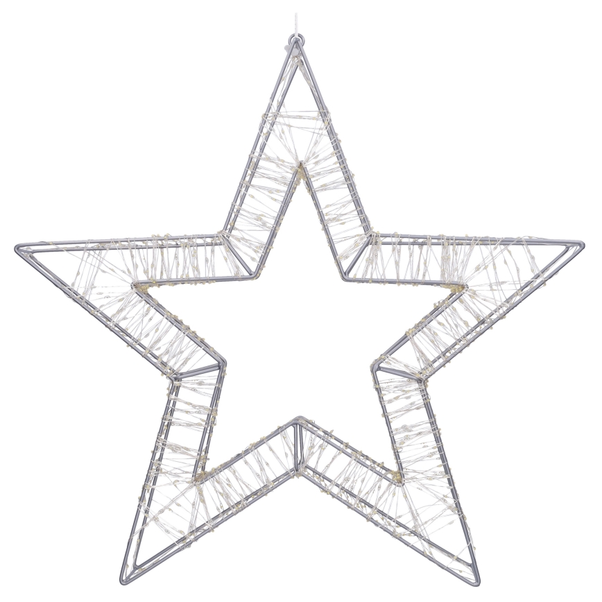 Brilagi - LED välijõulukaunistus LED/6W/230V IP44 50x48 cm täht