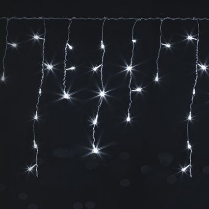 Brilagi - LED välijõulukett 400xLED/8 funktsiooni 23x0,6m IP44 külmvalge