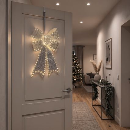 BRILAGI - LED väline jõulukaunistus LED/3,3W/230V IP44 hõbedane vibu