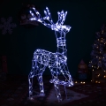 Brilagi - LED väline jõulukaunistus LED/3,6W/31/230V 6500K 120 cm IP44 jõulupõder