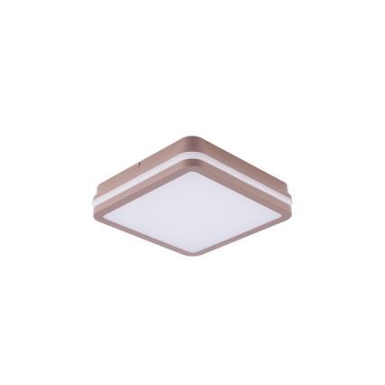 Brilagi - LED välilaelamp BENE LED/18W/230V 21,5x21,5 cm pruun IP54