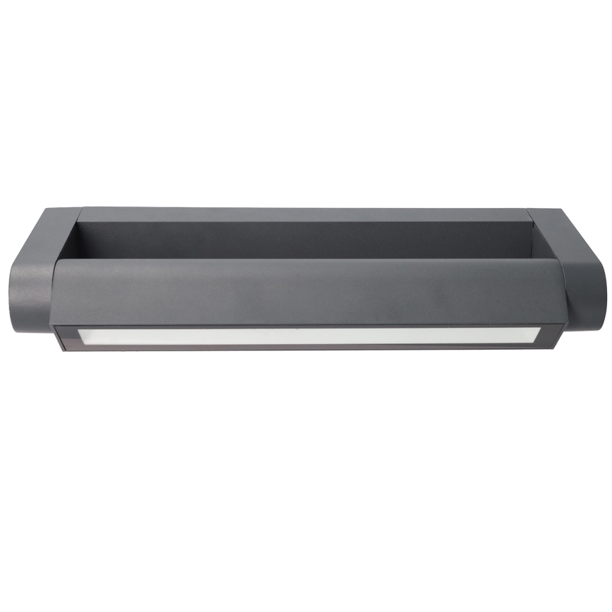 Brilagi - SALERNO LED välisseinavalgusti 12W/230V, 35,5 cm, antratsiit, IP65