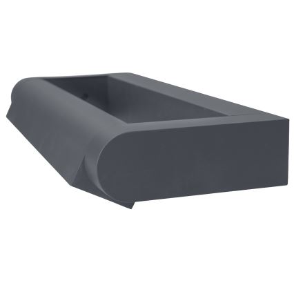 Brilagi - SALERNO LED välisseinavalgusti 12W/230V, 35,5 cm, antratsiit, IP65