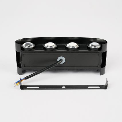 Brilagi - LED väliseinavalgusti FLAREBOX LED/8W/230V, must, IP65
