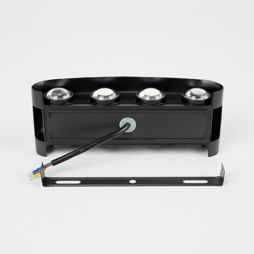 Brilagi - LED väliseinavalgusti FLAREBOX LED/8W/230V, must, IP65