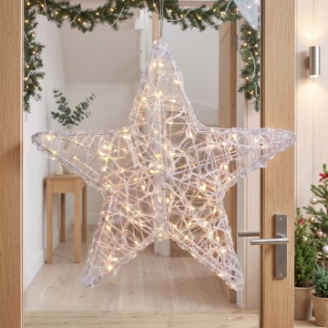 BRILAGI - LED väliseks kasutamiseks mõeldud jõulukaunistus LED/3,3W/230V IP44 50 cm täht