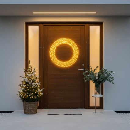 Brilagi - LED väliseks kasutamiseks mõeldud jõulukaunistus LED/6W/230V IP44 50 cm pärg